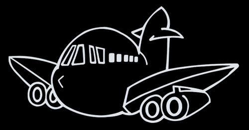 airplane decal