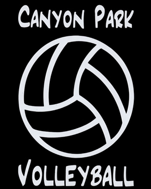 canyon park volleyball decal