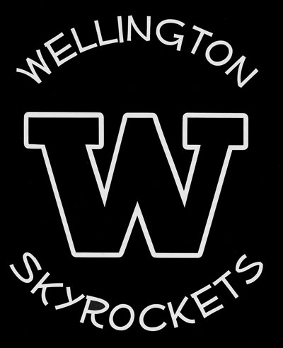Wellington Skyrockets Window Decal