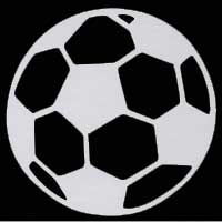 soccer ball decal